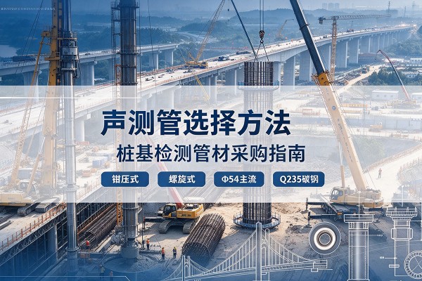 淮上声测管选型标准