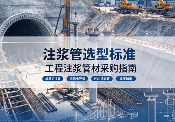 淮上注浆管选型标准